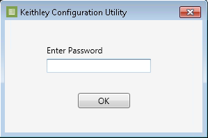 KCON password enter window